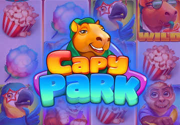 CapyPark - забавный парк с прогрессивными множителями, веселый слот GameBeat