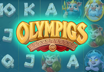 Olympigs - олимпийские игры свинок с бонусными раундами, спортивный слот GameBeat