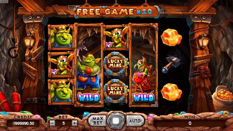 Заставка 3D-игры Goblin Mine от FunTa Gaming