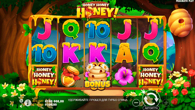 Увлекательный геймплей слота Honey Honey Honey с бонусными функциями
