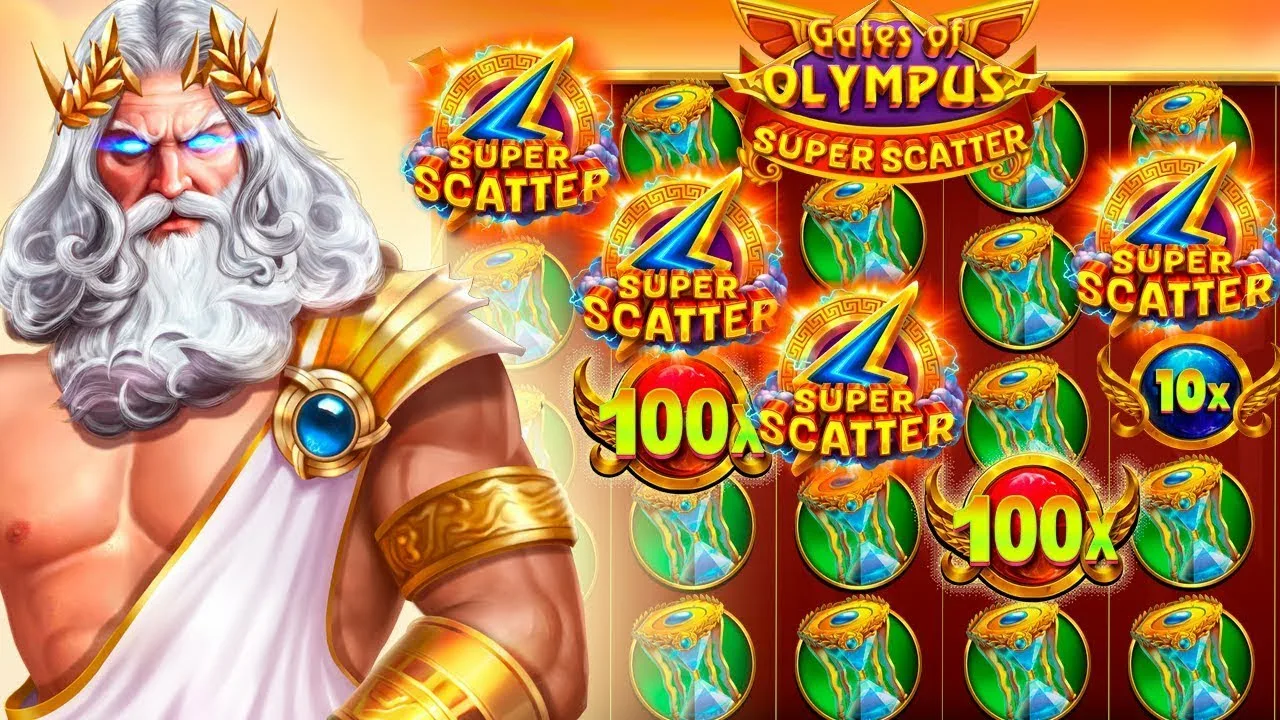 Комбинация MAXWIN в Gates of Olympus Super Scatter
